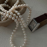 CHANTAL Long Pearl Necklace