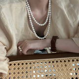 CHANTAL Long Pearl Necklace