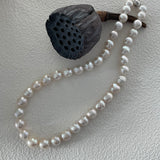 BRIANNA Round Pearl Necklace