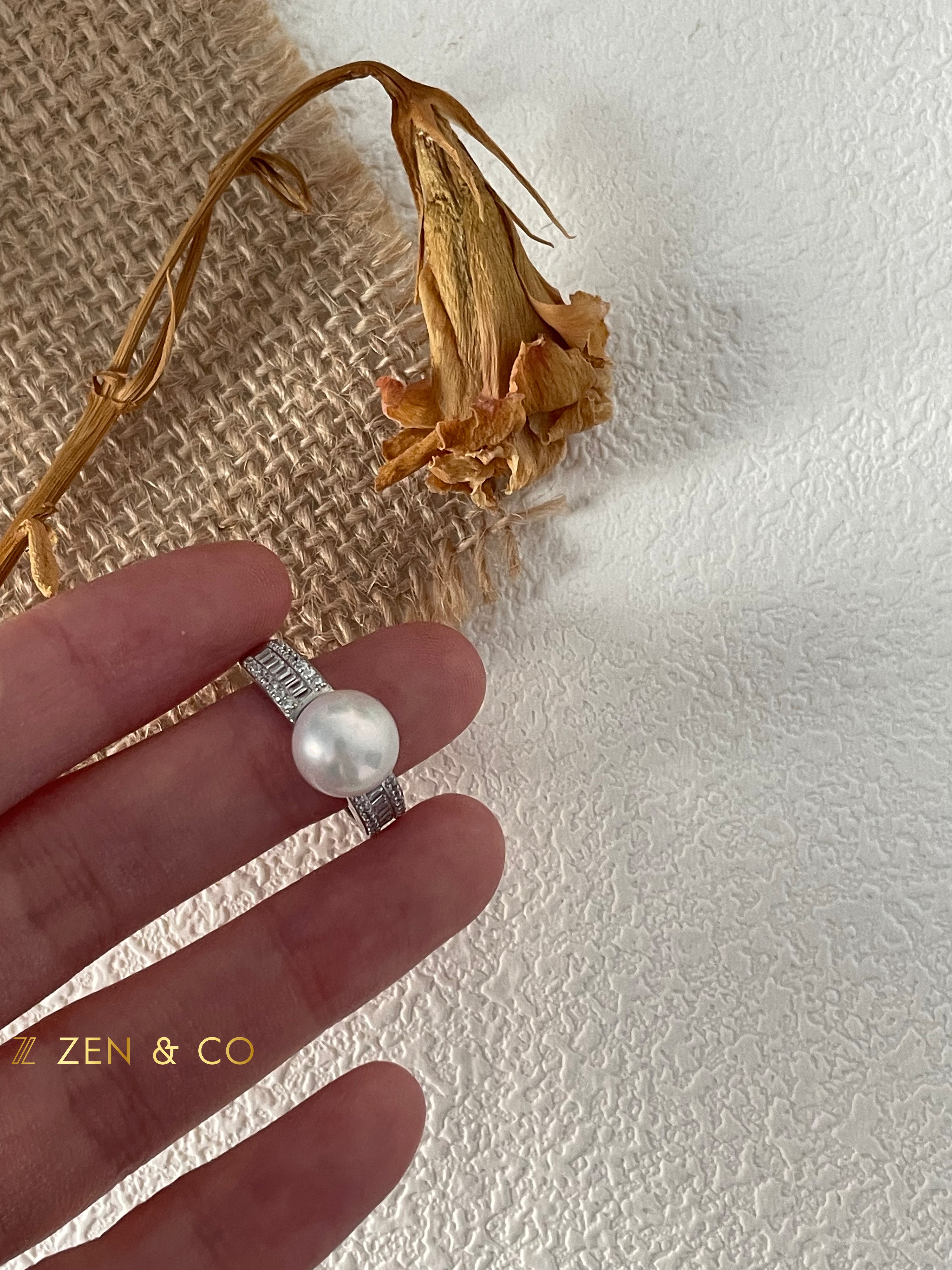 ROBIN Pearl ring - ZEN&CO Studio