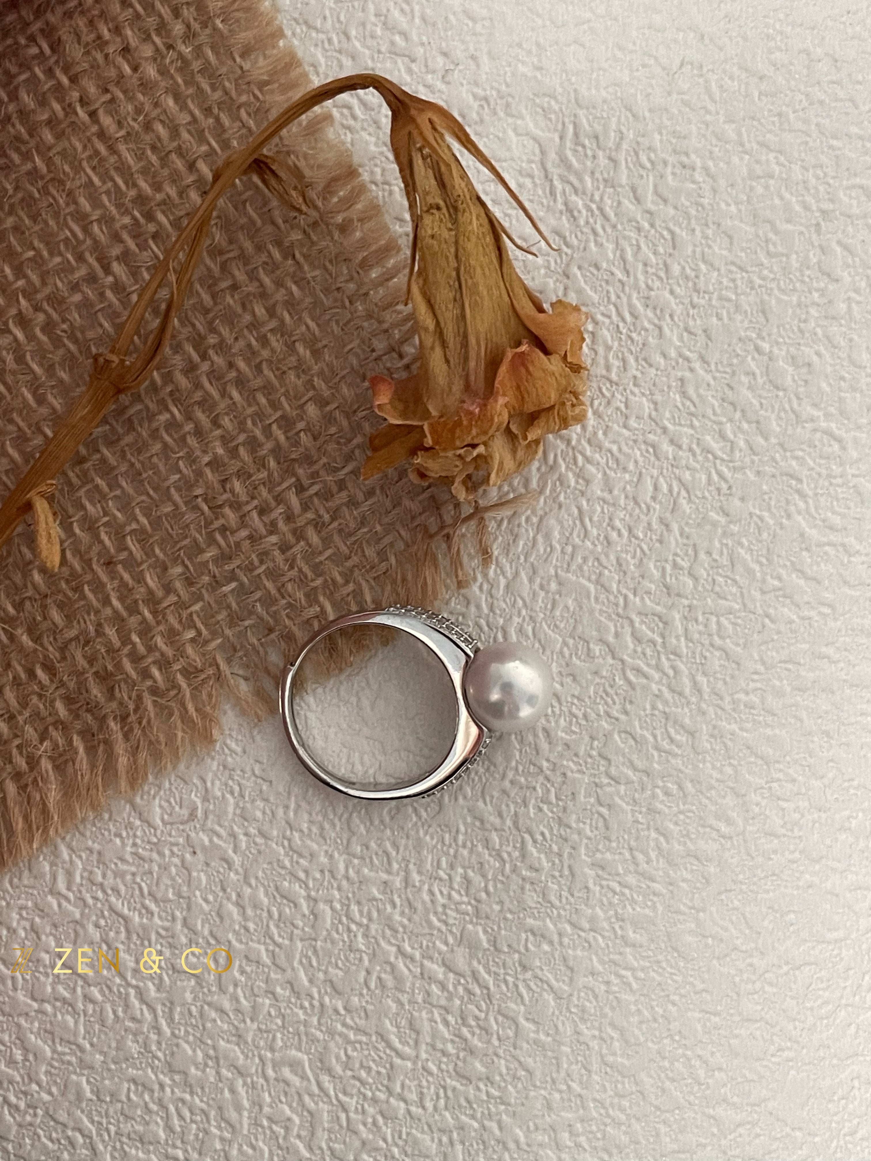 ROBIN Pearl ring - ZEN&CO Studio