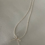 ALLISON Knot Pearl Necklace - ZEN&CO Studio