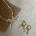 ALLISON Knot Pearl Necklace - ZEN&CO Studio