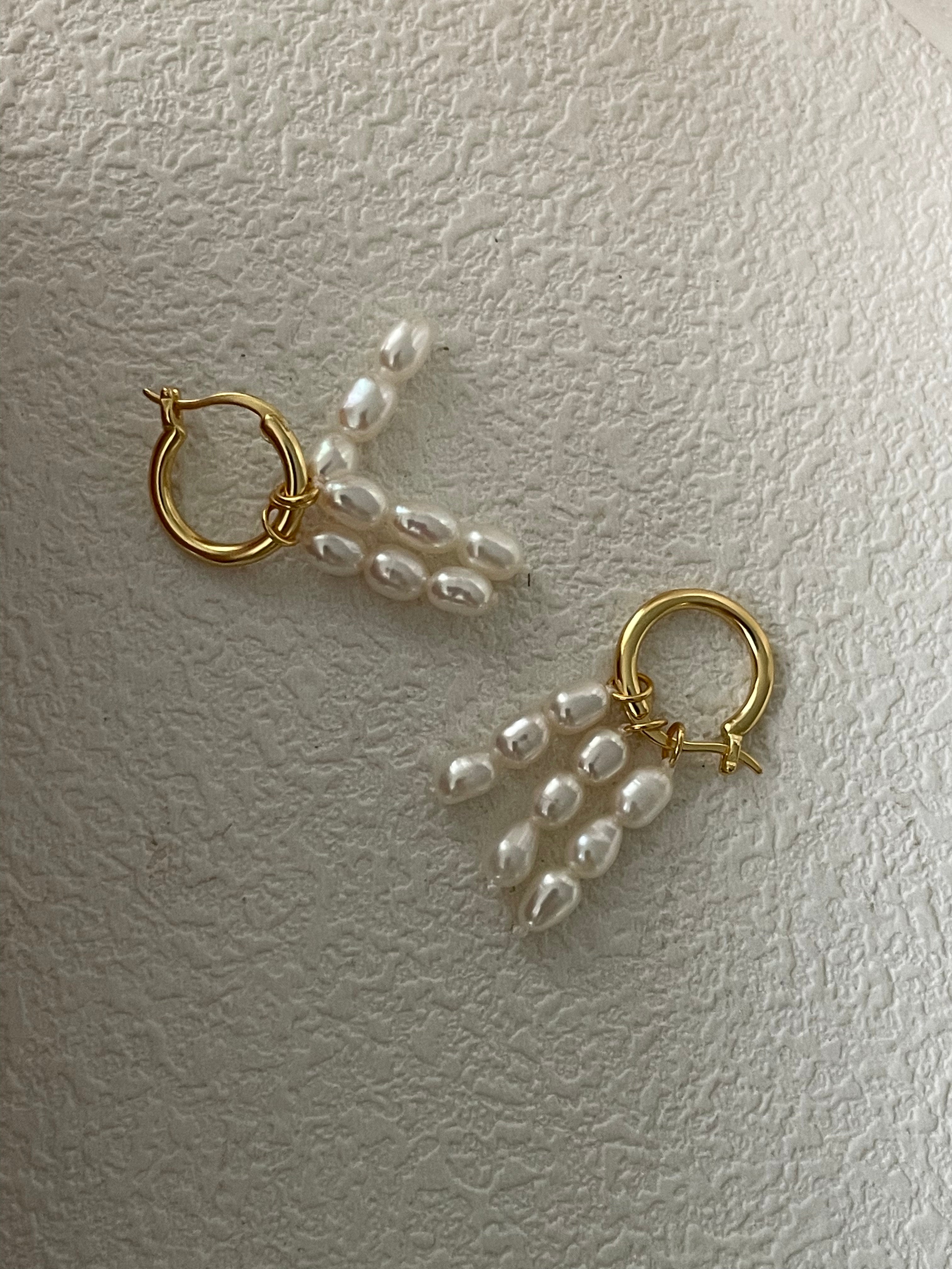 ALLISON Pearl Tassel Earrings - ZEN&CO Studio