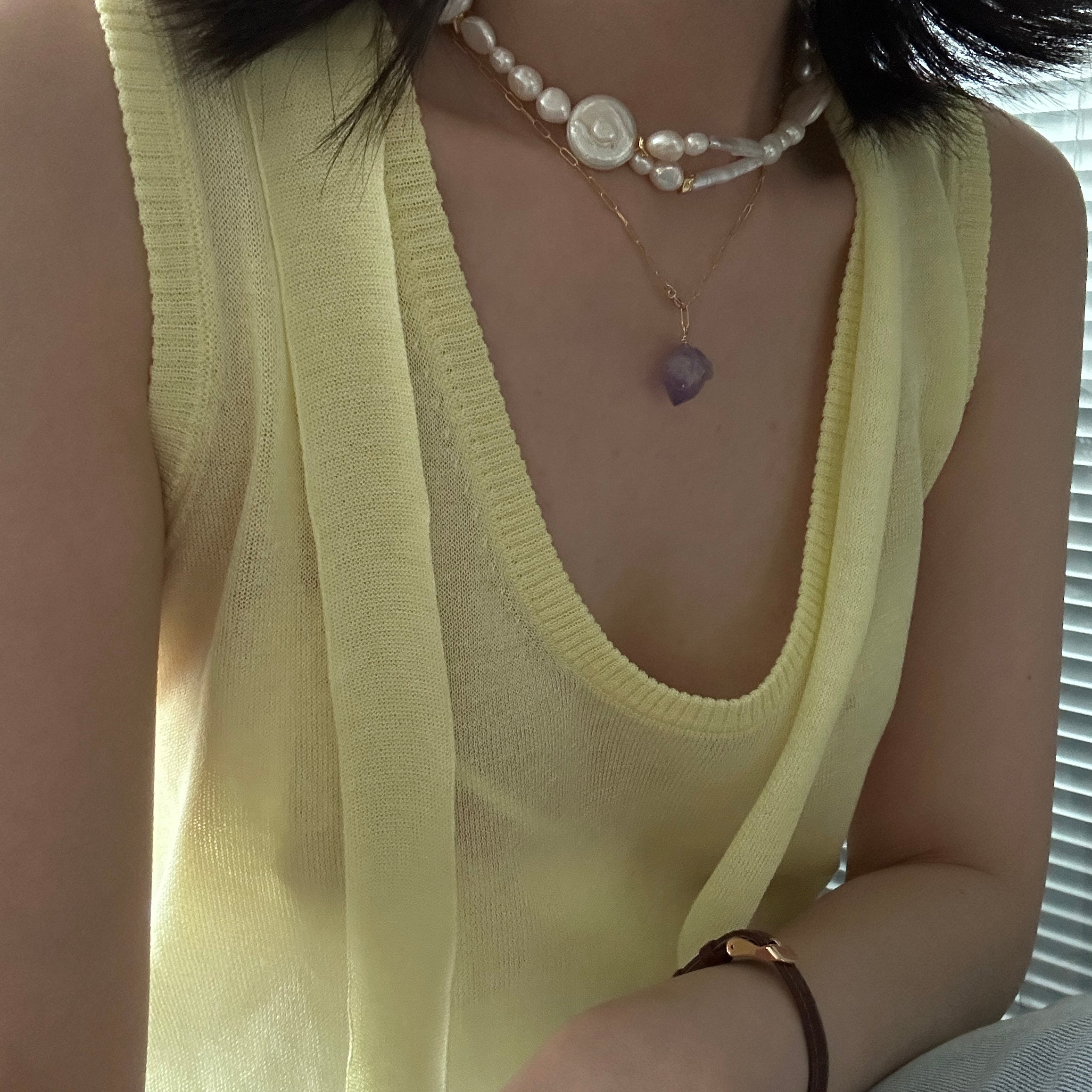 ROMAN HOLIDAY Pearl Choker - ZEN&CO Studio