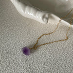 AMIRA Amethyst Pendant Necklace - ZEN&CO Studio