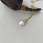 AMY Round Pearl Pendant Necklace - ZEN&CO Studio