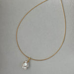 ALIYA Petal Pearl Pendant Necklace - ZEN&CO Studio