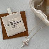 CRUZ Cross Pearl Chain Necklace - ZEN&CO Studio