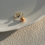 MANILA Gold Pearl Ring