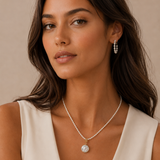 HILDA Keshi Pearl Pendant Necklace