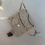 CALEENA Pearl Pendant Necklace