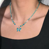 Phoebe´s Butterfly Pendant Necklace