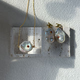 ROUGE Baroque Pearl Pendant Necklace