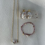 ROUGE Baroque Pearl Stud Earrings