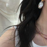 ROUGE Baroque Pearl Stud Earrings
