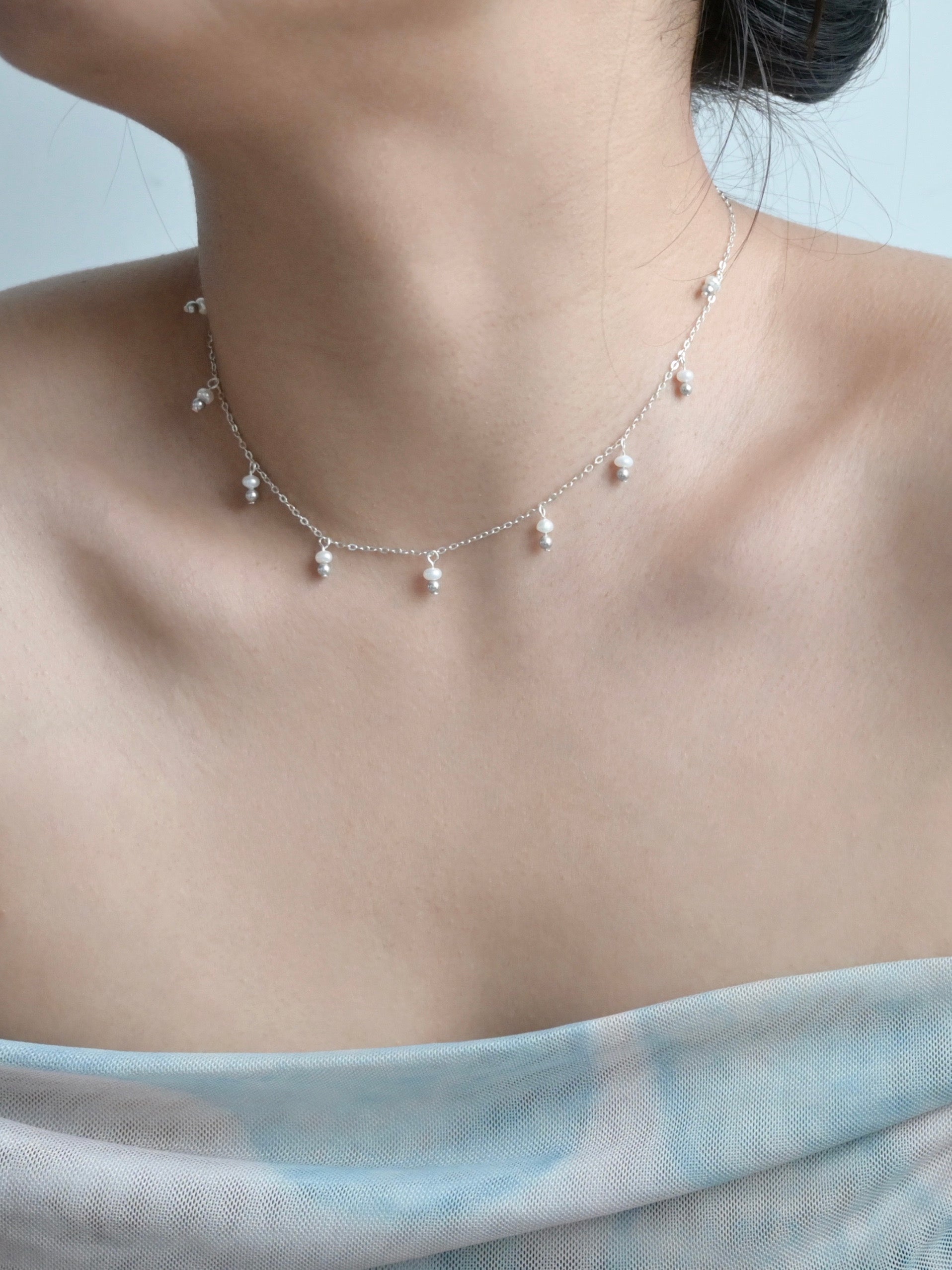 Rachel´s Pearl Choker - ZEN&CO Studio