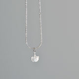 Rachel´s Silver Grinkgo Pendant Necklace - ZEN&CO Studio