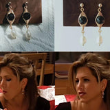 Rachel´s Black Onyx and Pearl Earrings - ZEN&CO Studio