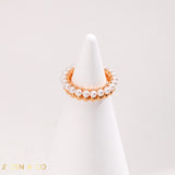 AIMEE Pearl Open Ring - ZEN&CO Studio