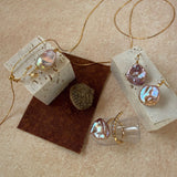 Rebecca Keshi Pearl Drop Earrings