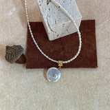 HILDA Keshi Pearl Pendant Necklace