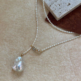 JOANNE Baroque Pearl Long Necklace