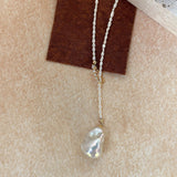 JOANNE Baroque Pearl Long Necklace
