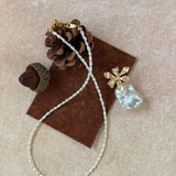 BINA Baroque Pendant Pearl Necklace