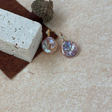 Rebecca Keshi Pearl Drop Earrings