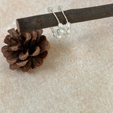 MORGAN Pearl Hoop Earrings