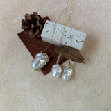 VERA Baroque Pearl Drop Earrings