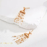 AALIYAH Bohemian Tassel Earrings - ZEN&CO Studio