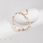 ALEXANDRA Statement Baroque Pearl Bracelet - ZEN&CO Studio