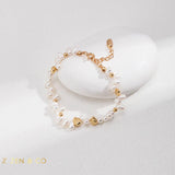 ALEXANDRA Statement Baroque Pearl Bracelet - ZEN&CO Studio