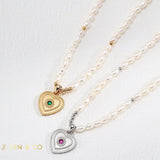 ALICE Heart Pendant Necklace - ZEN&CO Studio