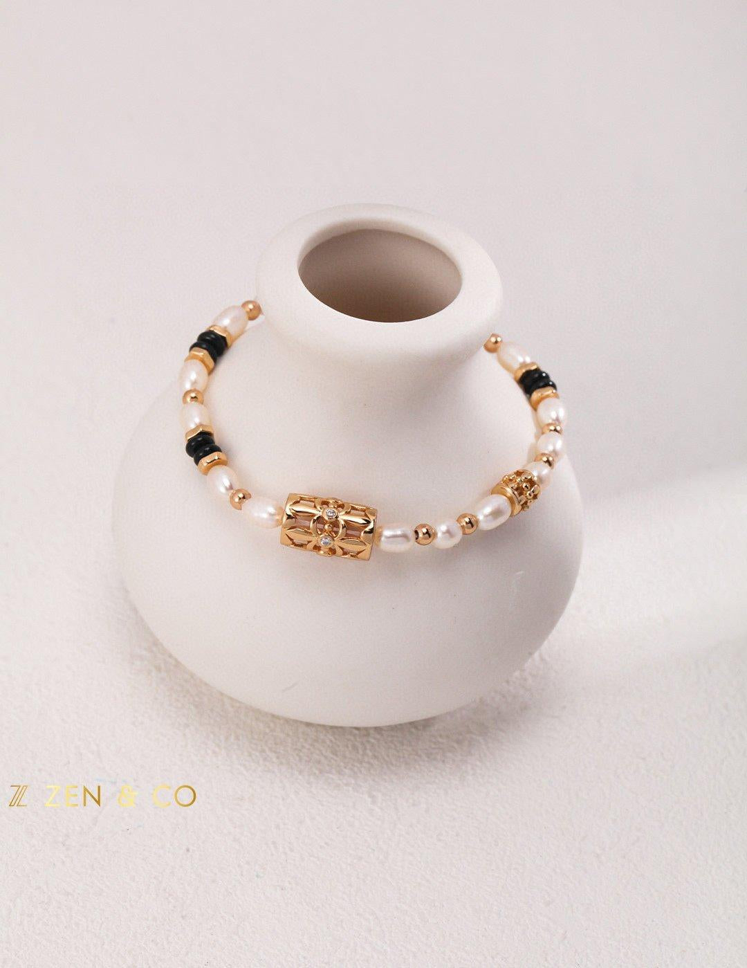 ALORA Bohemian Pearl Bracelet - ZEN&CO Studio