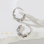 AMELIA Half circle hoop earrings - ZEN&CO Studio