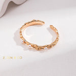 ARI Minimalist cuff bracelet with pearls - ZEN&CO Studio