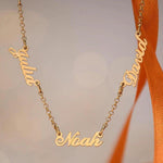 ATONELA Personalized Multiple Name Necklace - ZEN&CO Studio