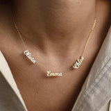 ATONELA Personalized Multiple Name Necklace - ZEN&CO Studio