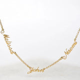 ATONELA Personalized Multiple Name Necklace - ZEN&CO Studio