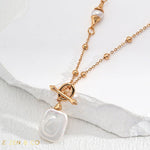 AUDREY Baroque Pearl Pendant Necklace - ZEN&CO Studio