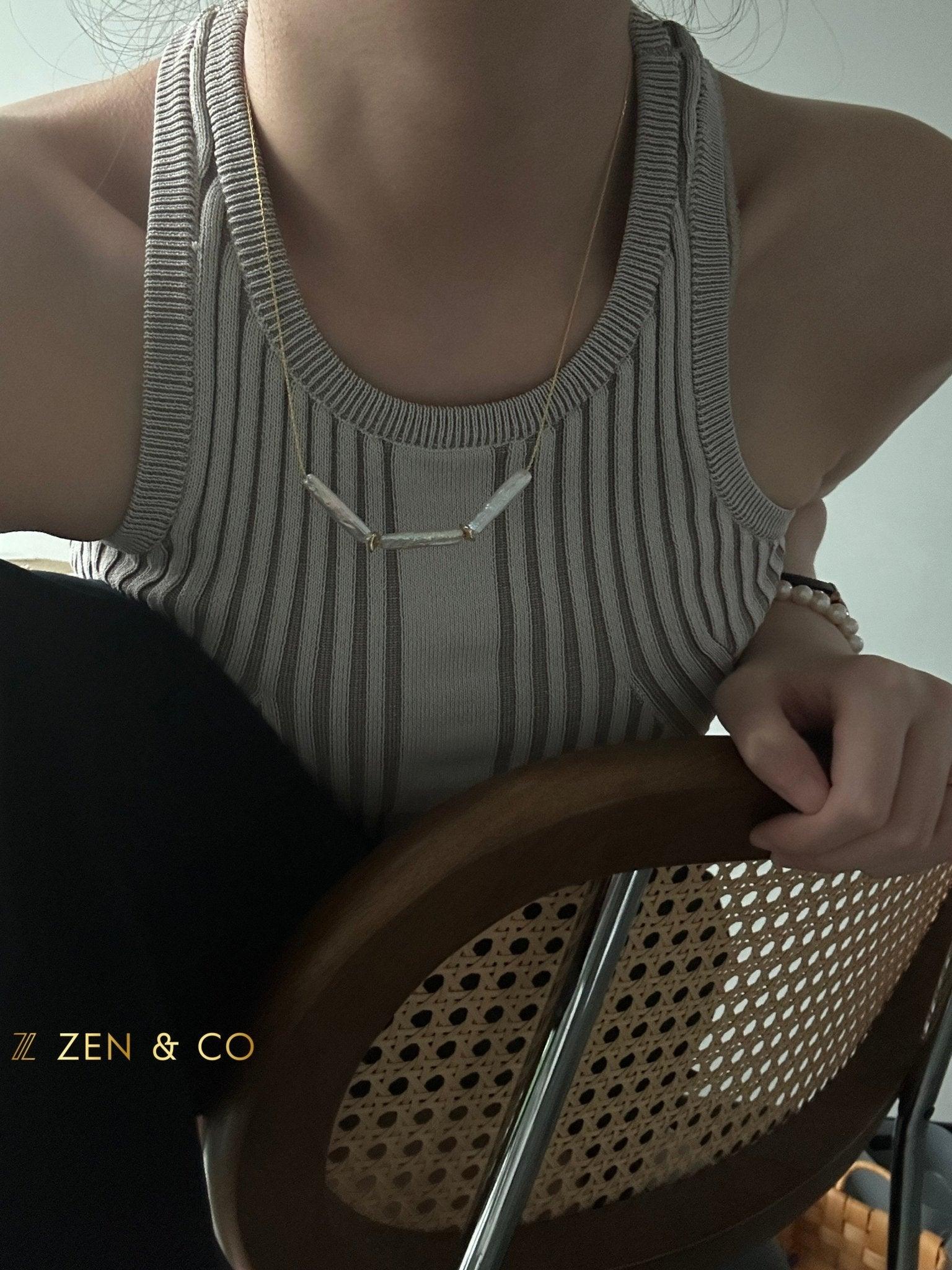 AVIE Keshi pearl necklace - ZEN&CO Studio