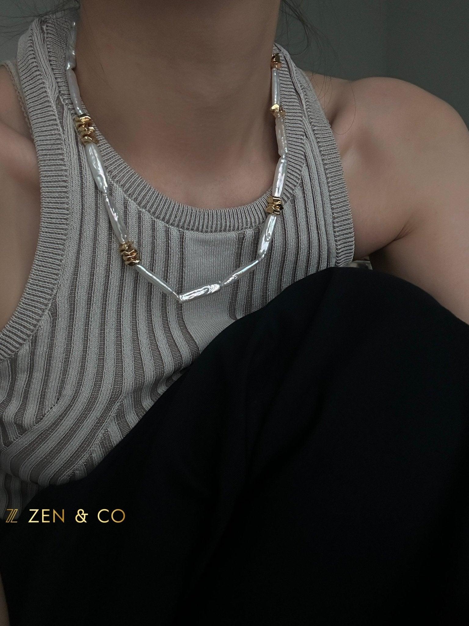 AVRIL Keshi pearl necklace - ZEN&CO Studio