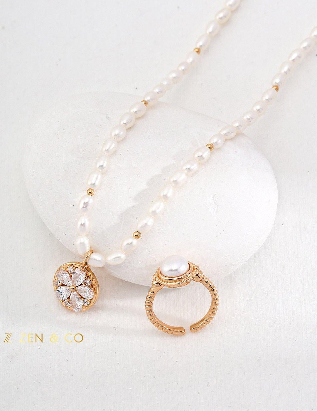 BEATRICE Pearl Necklace - ZEN&CO Studio