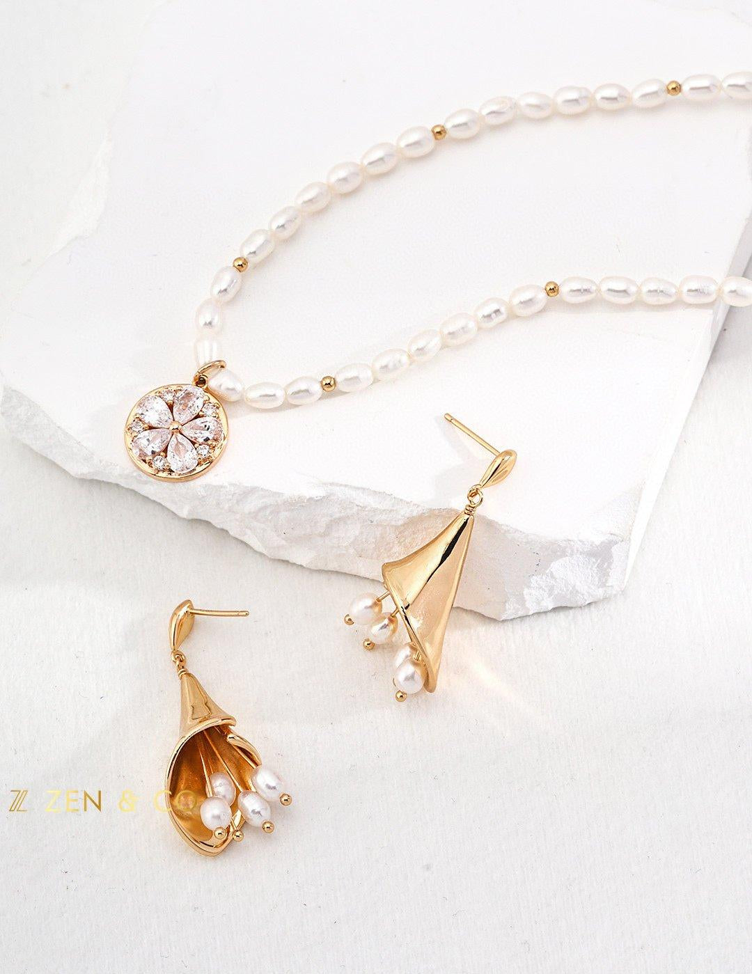 BEATRICE Pearl Necklace - ZEN&CO Studio