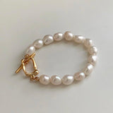 BELLA Baroque pearl bracelet - ZEN&CO Studio