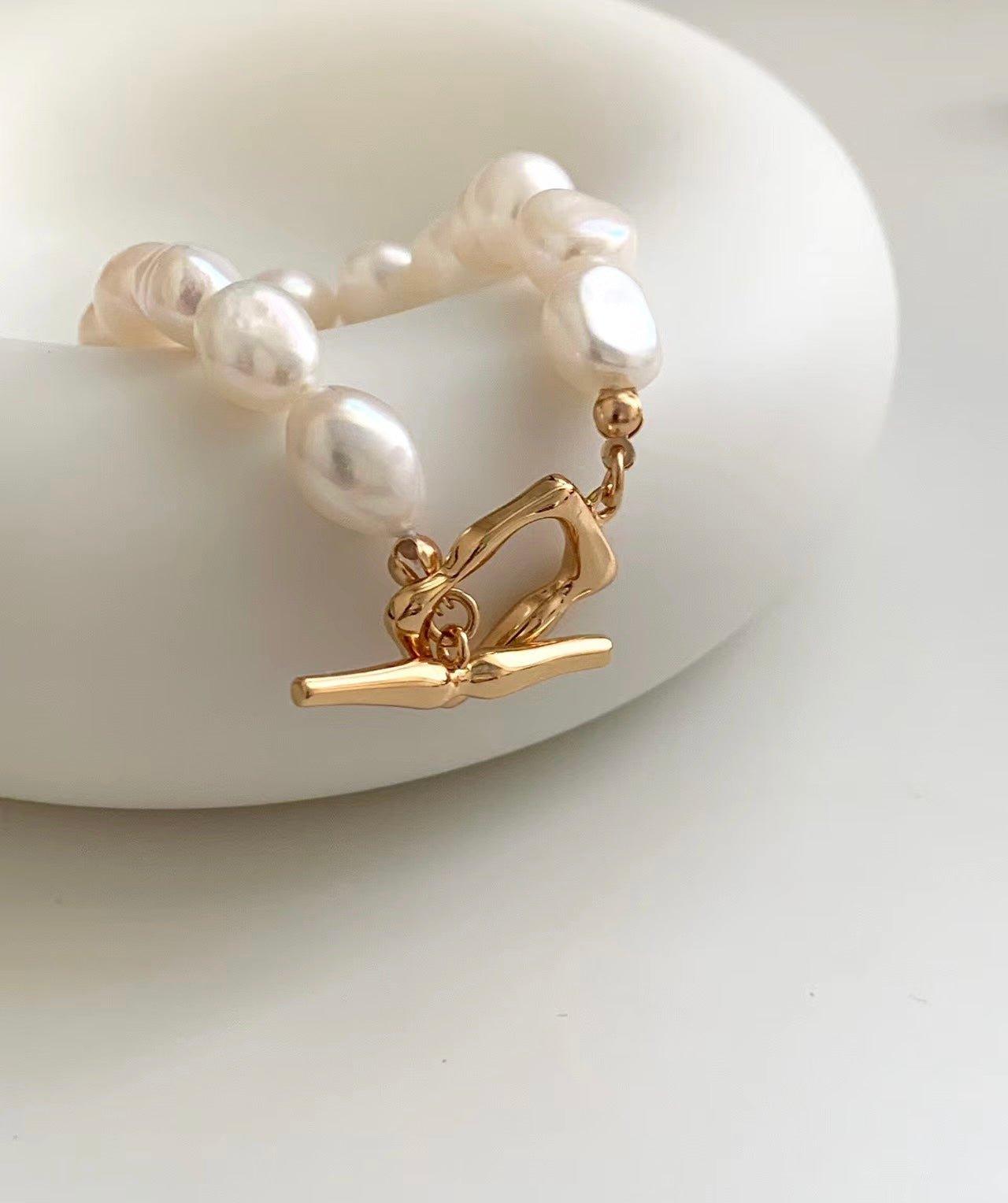 BELLA Baroque pearl bracelet - ZEN&CO Studio