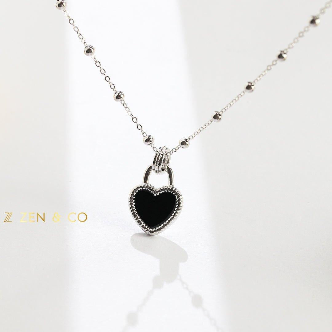 BLACKIE Barbie inspired Heart pendant necklace - ZEN&CO Studio